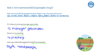 Naamwoordelijk gezegde