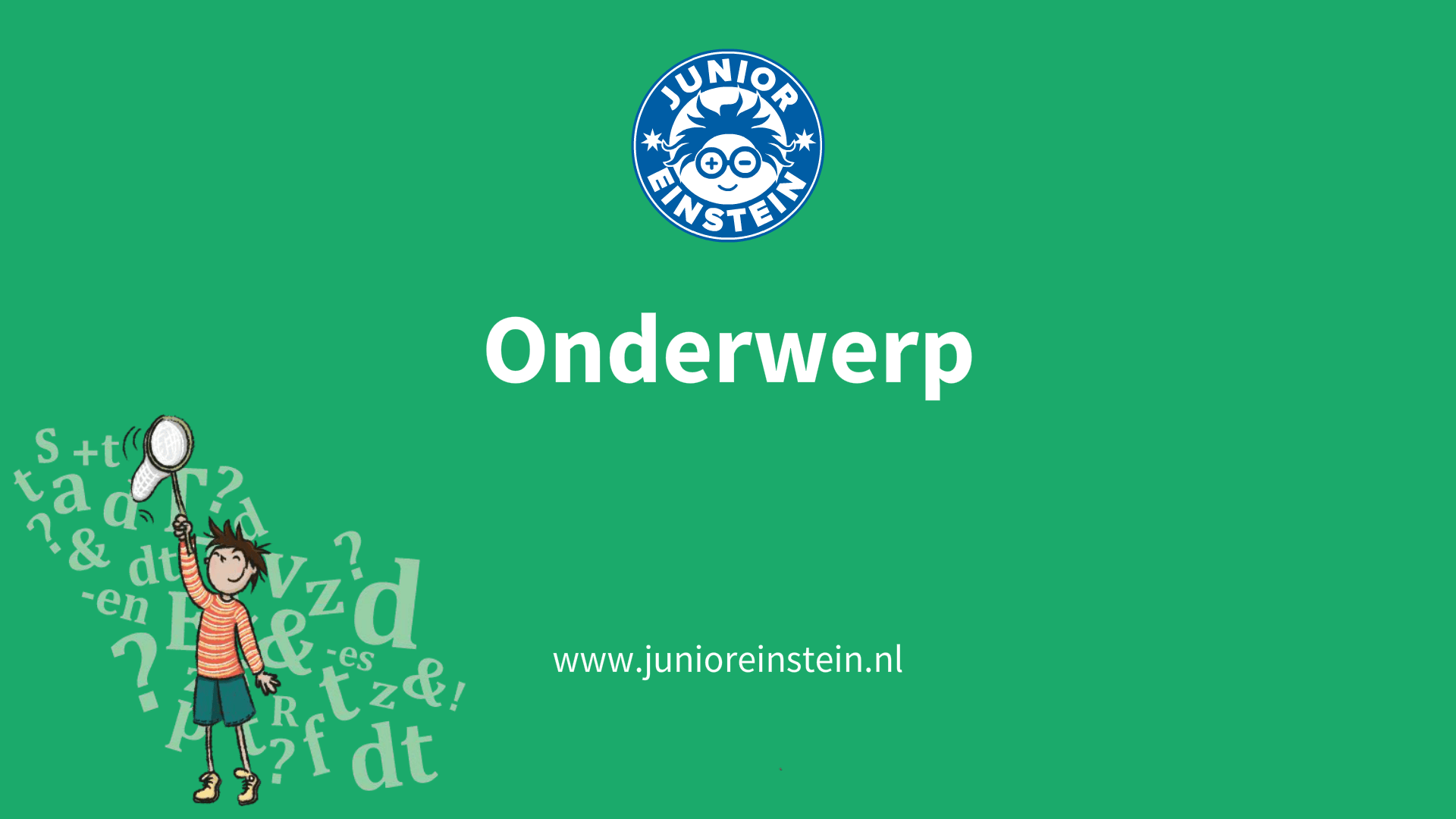 Onderwerp