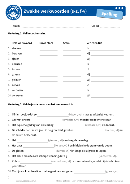 Flirten verleden tijd
